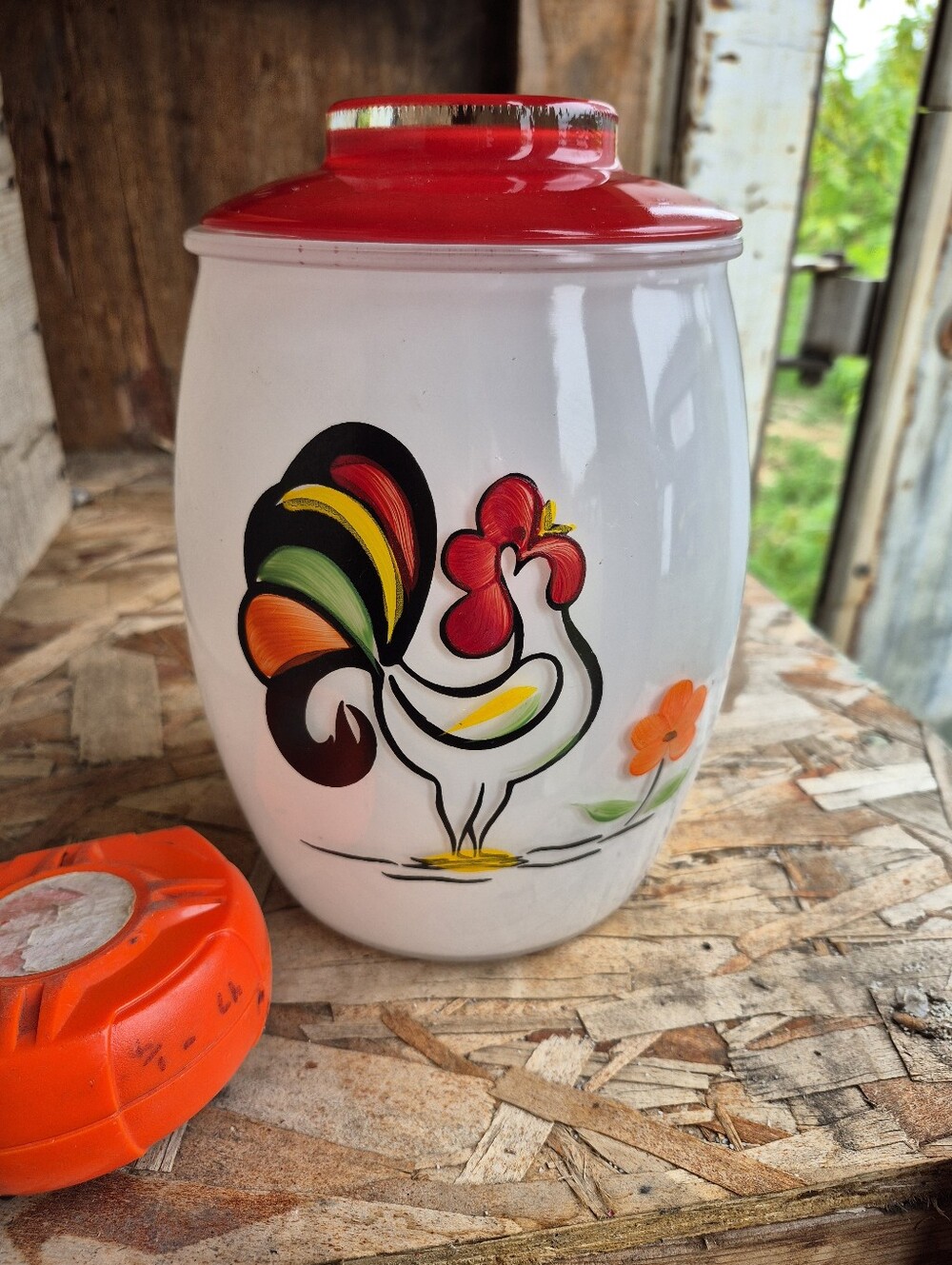 Bartlett Collins Proud Rooster Cookie Jar